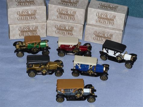 classic cars miniatures collectors set